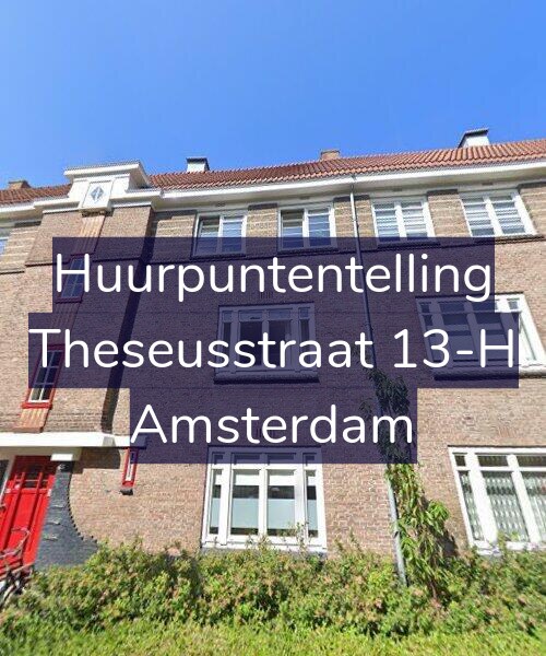Foto gevel Huurpuntentelling voor Theseusstraat 13-H, Amsterdam