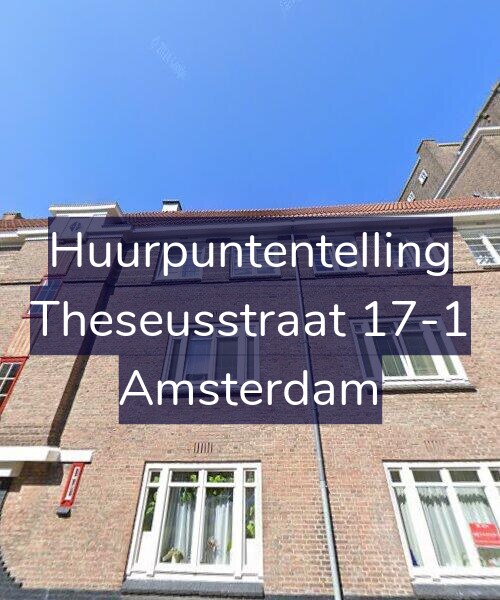 Foto gevel Huurpuntentelling voor Theseusstraat 17-1, Amsterdam