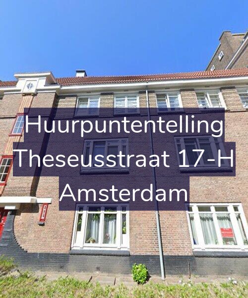 Foto gevel Huurpuntentelling voor Theseusstraat 17-H, Amsterdam
