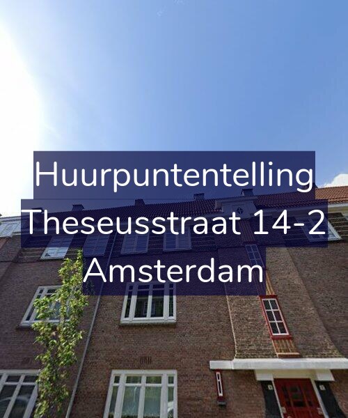 Foto gevel Huurpuntentelling voor Theseusstraat 14-2, Amsterdam