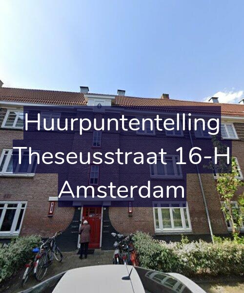Foto gevel Huurpuntentelling voor Theseusstraat 16-H, Amsterdam