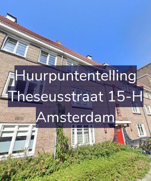 Foto gevel Huurpuntentelling voor Theseusstraat 15-H, Amsterdam