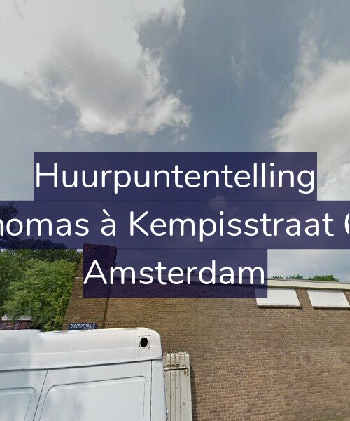 Foto gevel Huurpuntentelling voor Thomas à Kempisstraat 66, Amsterdam