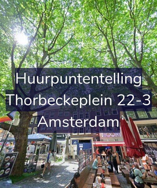 Foto gevel Huurpuntentelling voor Thorbeckeplein 22-3, Amsterdam