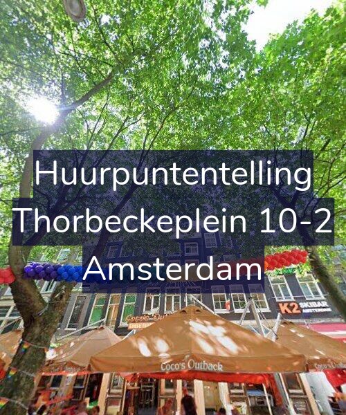Foto gevel Huurpuntentelling voor Thorbeckeplein 10-2, Amsterdam