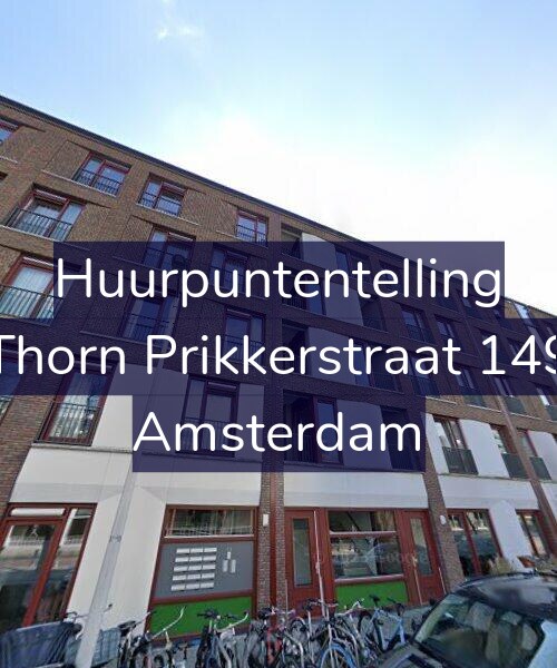 Foto gevel Huurpuntentelling voor Thorn Prikkerstraat 149, Amsterdam