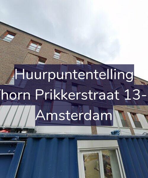 Foto gevel Huurpuntentelling voor Thorn Prikkerstraat 13-K, Amsterdam