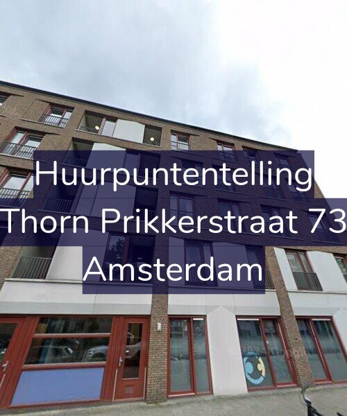 Foto gevel Huurpuntentelling voor Thorn Prikkerstraat 73, Amsterdam