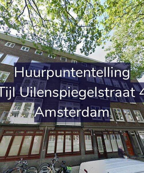 Foto gevel Huurpuntentelling voor Tijl Uilenspiegelstraat 4, Amsterdam