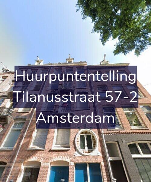 Foto gevel Huurpuntentelling voor Tilanusstraat 57-2, Amsterdam