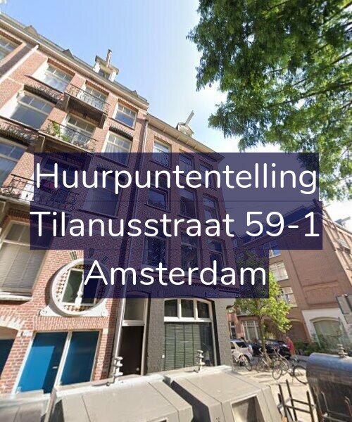 Foto gevel Huurpuntentelling voor Tilanusstraat 59-1, Amsterdam