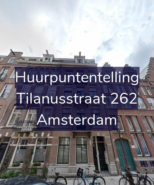 Foto gevel Huurpuntentelling voor Tilanusstraat 262, Amsterdam