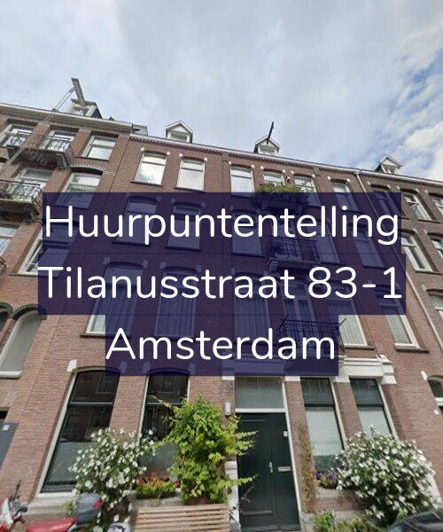 Foto gevel Huurpuntentelling voor Tilanusstraat 83-1, Amsterdam