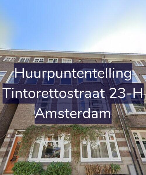 Foto gevel Huurpuntentelling voor Tintorettostraat 23-H, Amsterdam