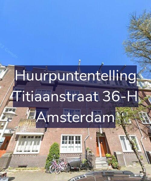 Foto gevel Huurpuntentelling voor Titiaanstraat 36-H, Amsterdam