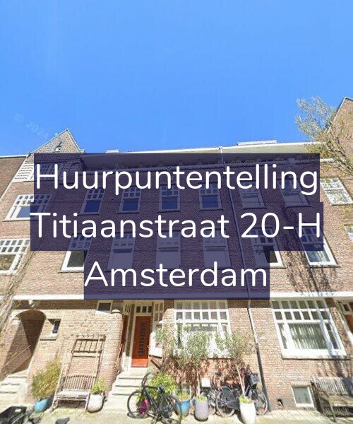Foto gevel Huurpuntentelling voor Titiaanstraat 20-H, Amsterdam