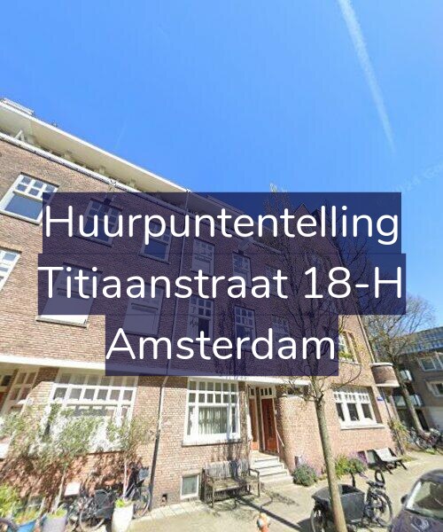 Foto gevel Huurpuntentelling voor Titiaanstraat 18-H, Amsterdam