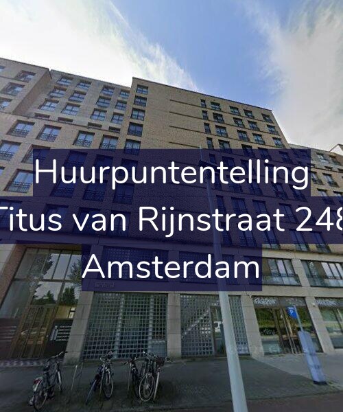 Foto gevel Huurpuntentelling voor Titus van Rijnstraat 248, Amsterdam