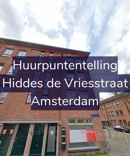 Foto gevel Huurpuntentelling voor Tjerk Hiddes de Vriesstraat 23-3, Amsterdam