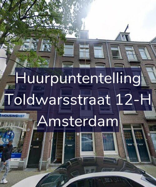 Foto gevel Huurpuntentelling voor Toldwarsstraat 12-H, Amsterdam