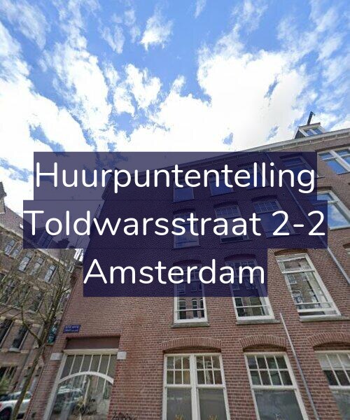 Foto gevel Huurpuntentelling voor Toldwarsstraat 2-2, Amsterdam