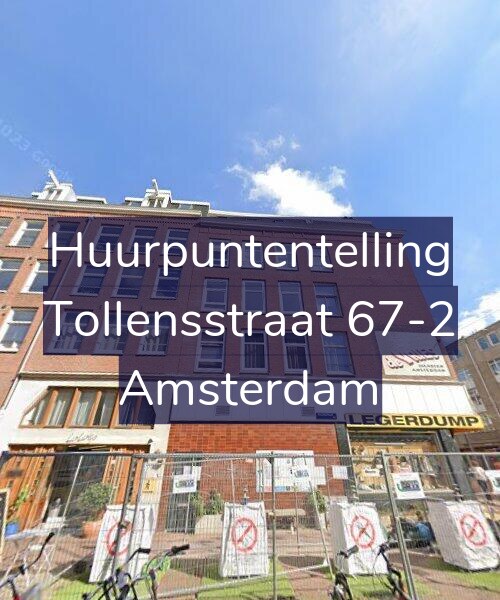 Foto gevel Huurpuntentelling voor Tollensstraat 67-2, Amsterdam