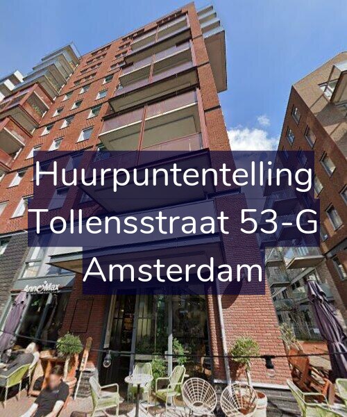 Foto gevel Huurpuntentelling voor Tollensstraat 53-G, Amsterdam
