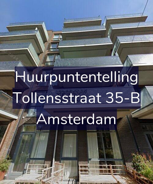 Foto gevel Huurpuntentelling voor Tollensstraat 35-B, Amsterdam