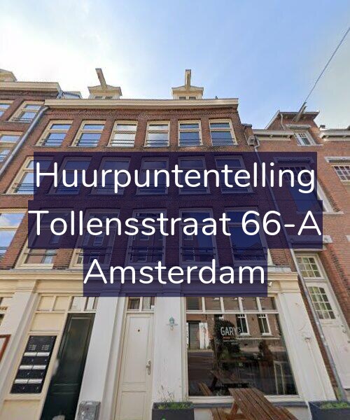 Foto gevel Huurpuntentelling voor Tollensstraat 66-A, Amsterdam