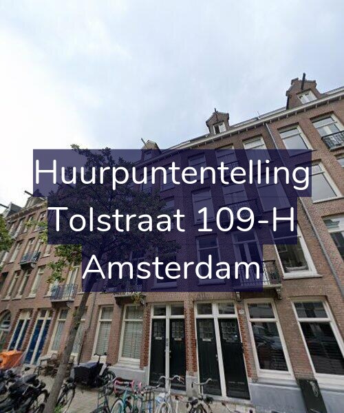 Foto gevel Huurpuntentelling voor Tolstraat 109-H, Amsterdam