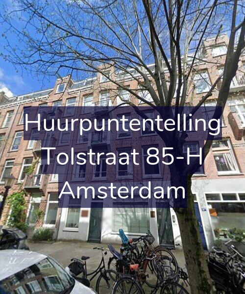 Foto gevel Huurpuntentelling voor Tolstraat 85-H, Amsterdam