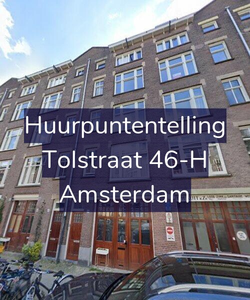 Foto gevel Huurpuntentelling voor Tolstraat 46-H, Amsterdam