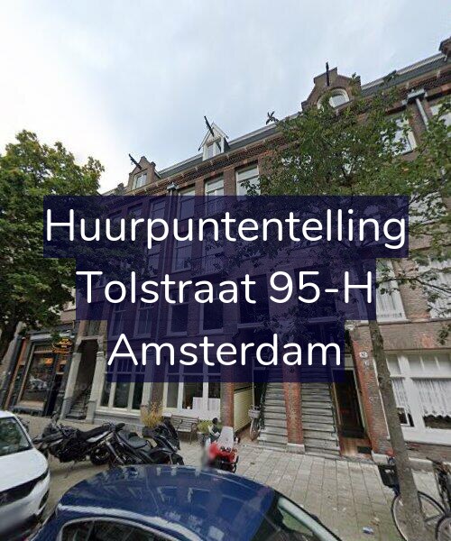 Foto gevel Huurpuntentelling voor Tolstraat 95-H, Amsterdam