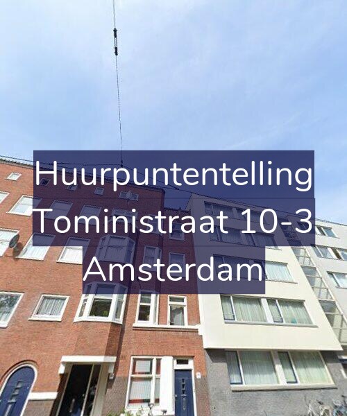 Foto gevel Huurpuntentelling voor Toministraat 10-3, Amsterdam