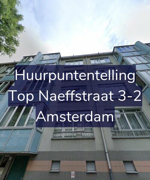 Foto gevel Huurpuntentelling voor Top Naeffstraat 3-2, Amsterdam
