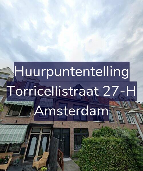 Foto gevel Huurpuntentelling voor Torricellistraat 27-H, Amsterdam