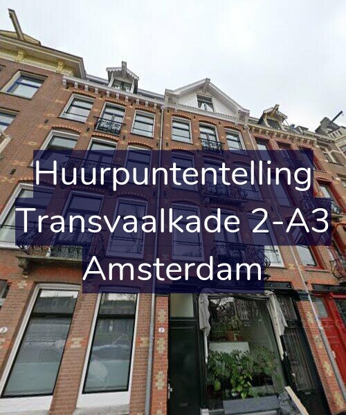 Foto gevel Huurpuntentelling voor Transvaalkade 2-A3, Amsterdam