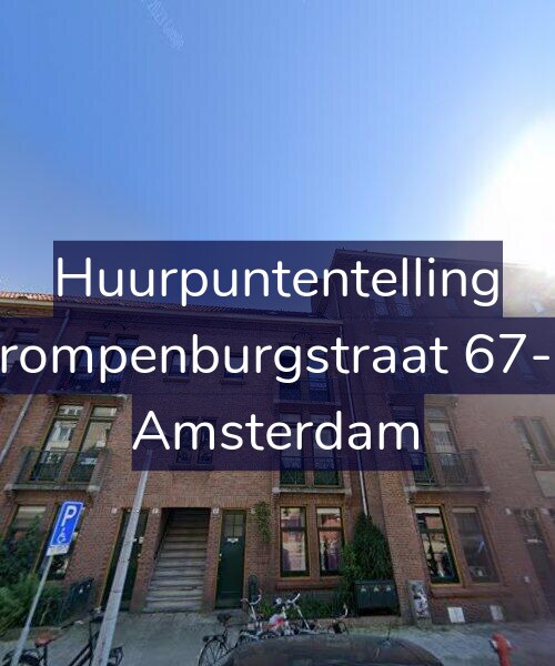Foto gevel Huurpuntentelling voor Trompenburgstraat 67-C, Amsterdam