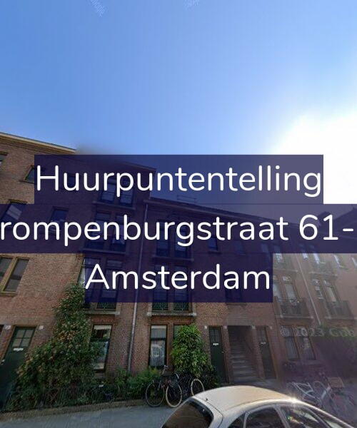 Foto gevel Huurpuntentelling voor Trompenburgstraat 61-B, Amsterdam