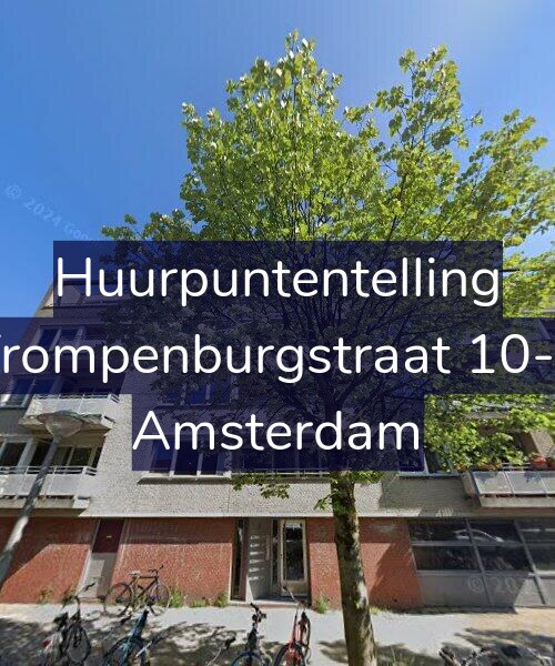 Foto gevel Huurpuntentelling voor Trompenburgstraat 10-1, Amsterdam