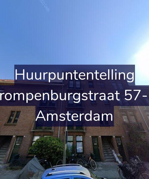 Foto gevel Huurpuntentelling voor Trompenburgstraat 57-D, Amsterdam