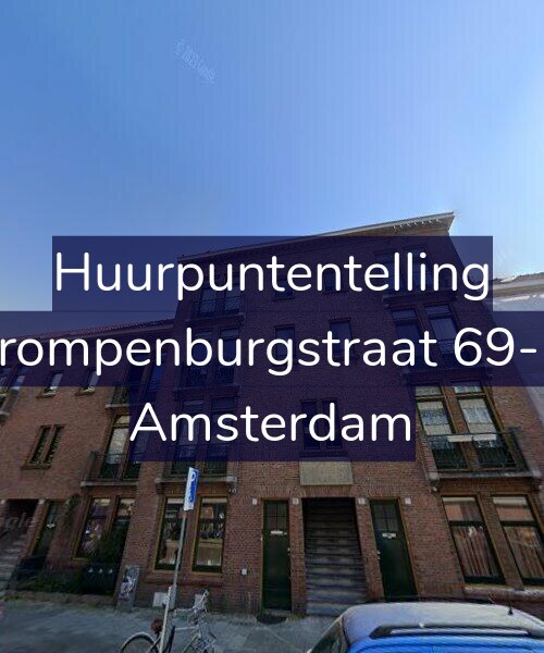Foto gevel Huurpuntentelling voor Trompenburgstraat 69-D, Amsterdam