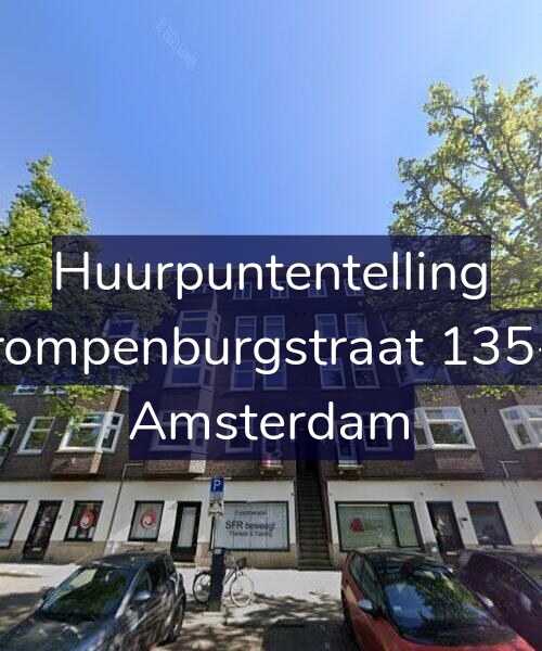 Foto gevel Huurpuntentelling voor Trompenburgstraat 135-3, Amsterdam