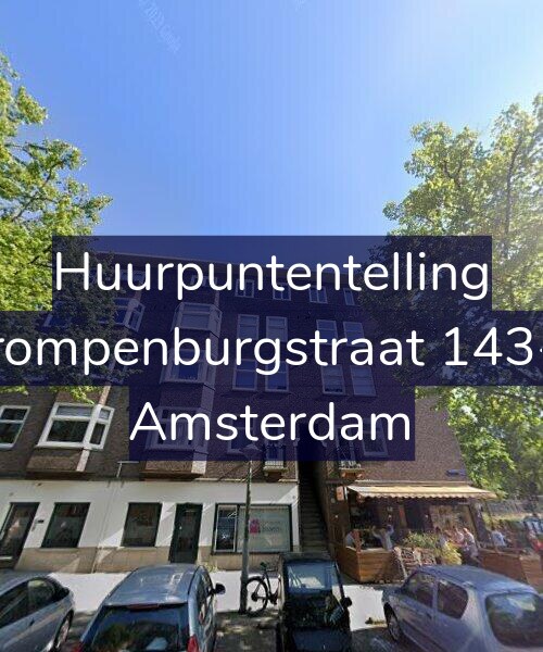 Foto gevel Huurpuntentelling voor Trompenburgstraat 143-3, Amsterdam
