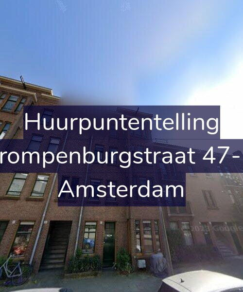 Foto gevel Huurpuntentelling voor Trompenburgstraat 47-D, Amsterdam