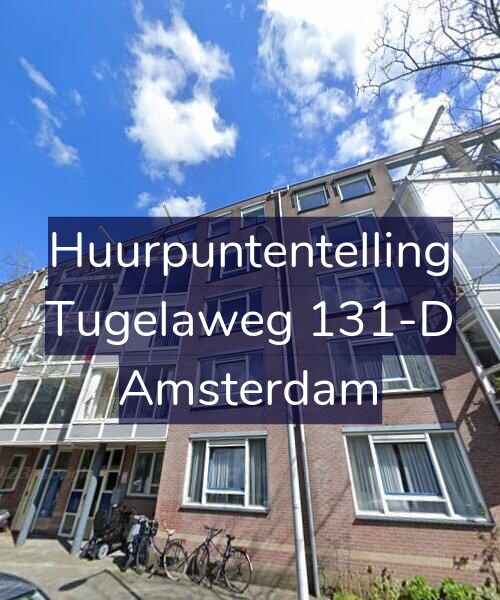 Foto gevel Huurpuntentelling voor Tugelaweg 131-D, Amsterdam