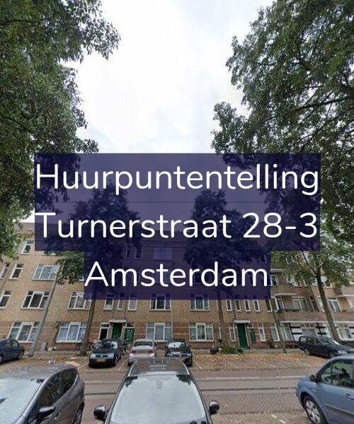 Foto gevel Huurpuntentelling voor Turnerstraat 28-3, Amsterdam