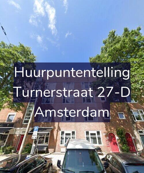 Foto gevel Huurpuntentelling voor Turnerstraat 27-D, Amsterdam