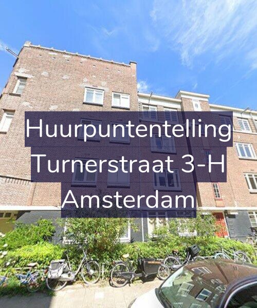 Foto gevel Huurpuntentelling voor Turnerstraat 3-H, Amsterdam