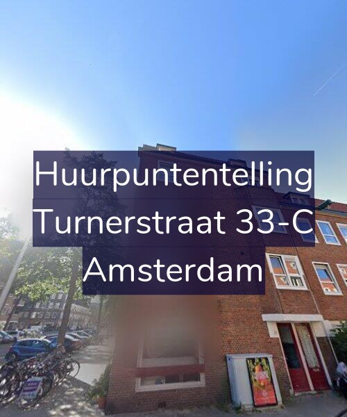Foto gevel Huurpuntentelling voor Turnerstraat 33-C, Amsterdam